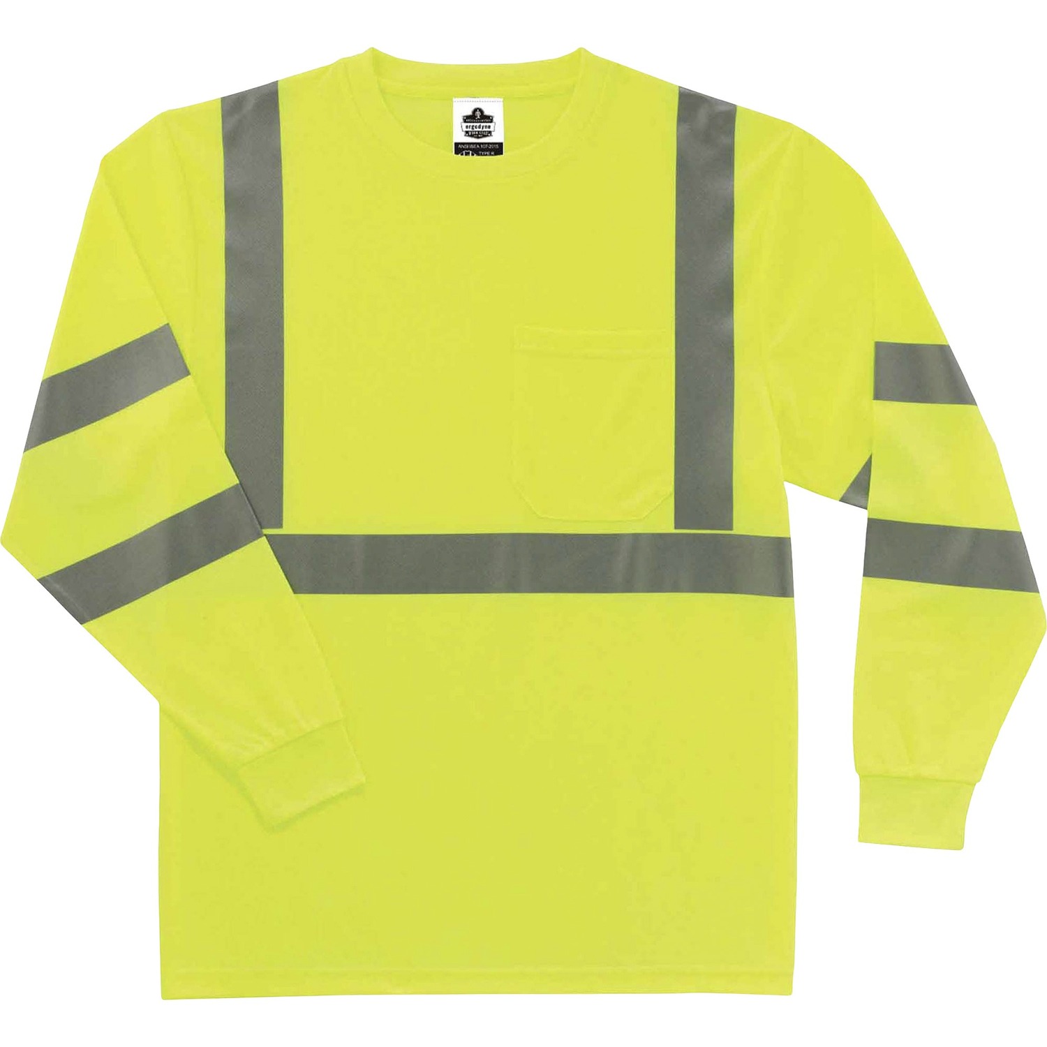 T-Shirt, Long Sleeve, Lime