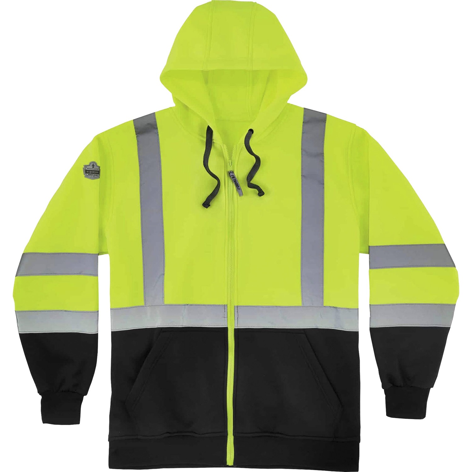 Sweatshirt, Hooded, Lime