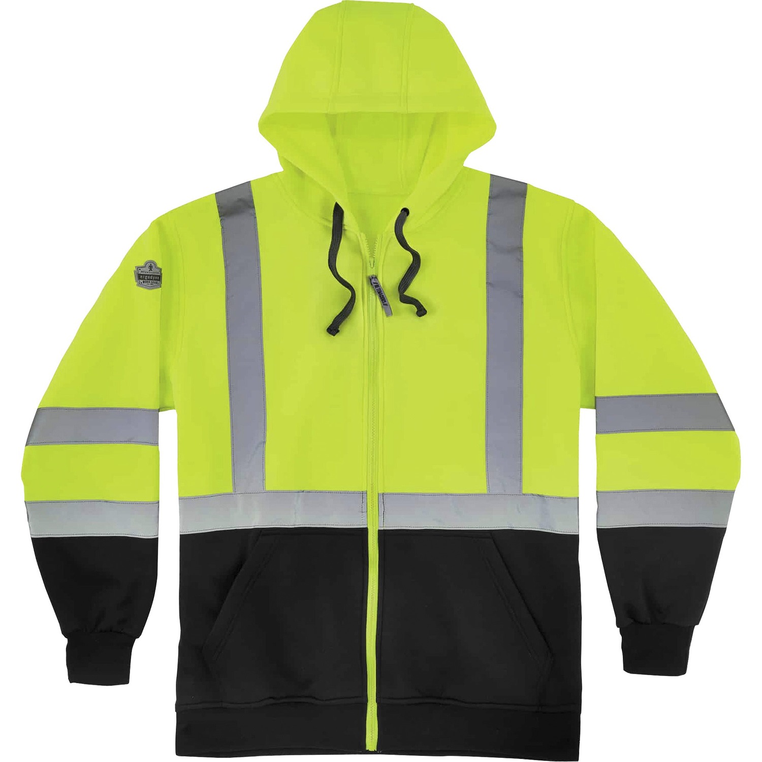 Sweatshirt, Hooded, Lime