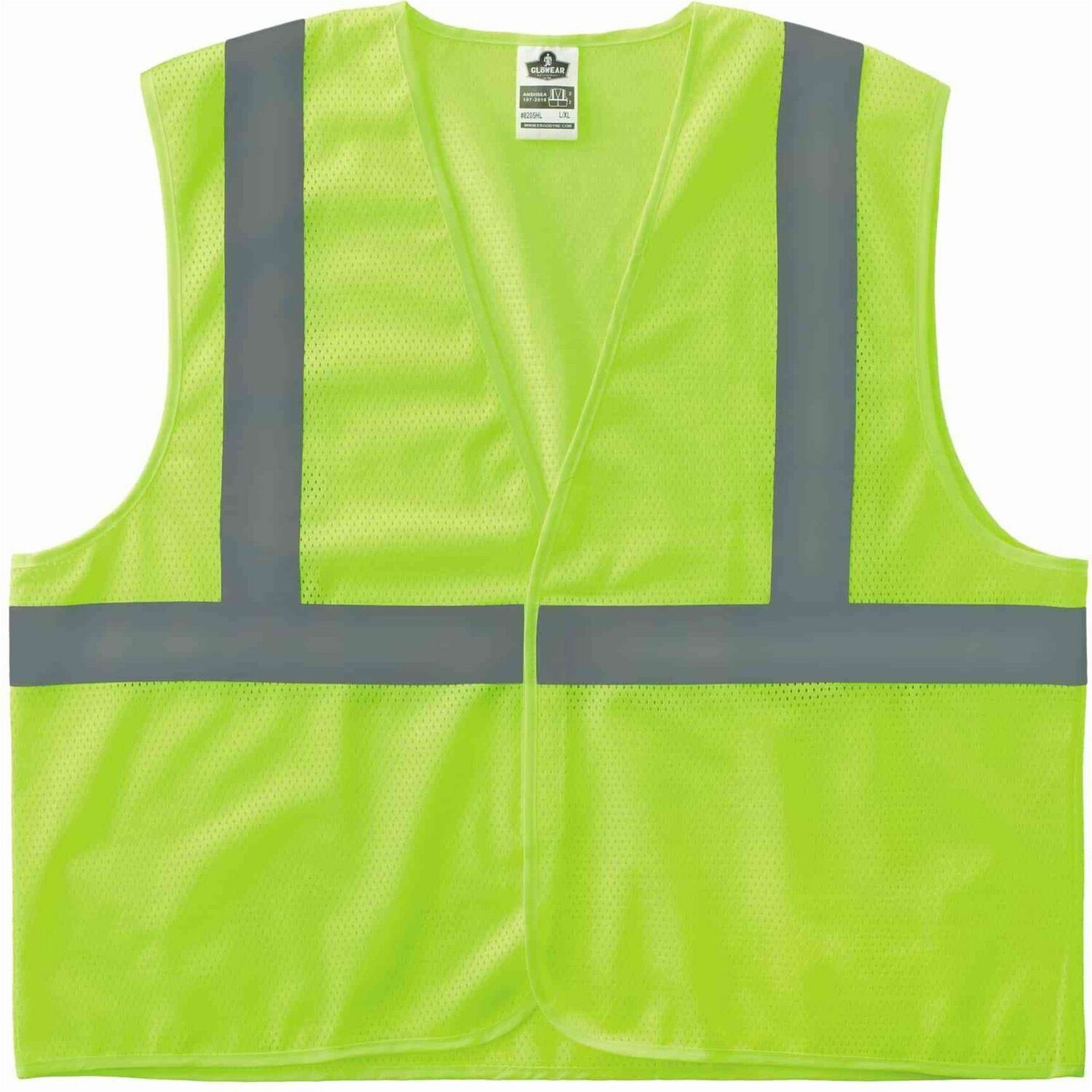 Vest, Safety, Eco, Lime, L/XL