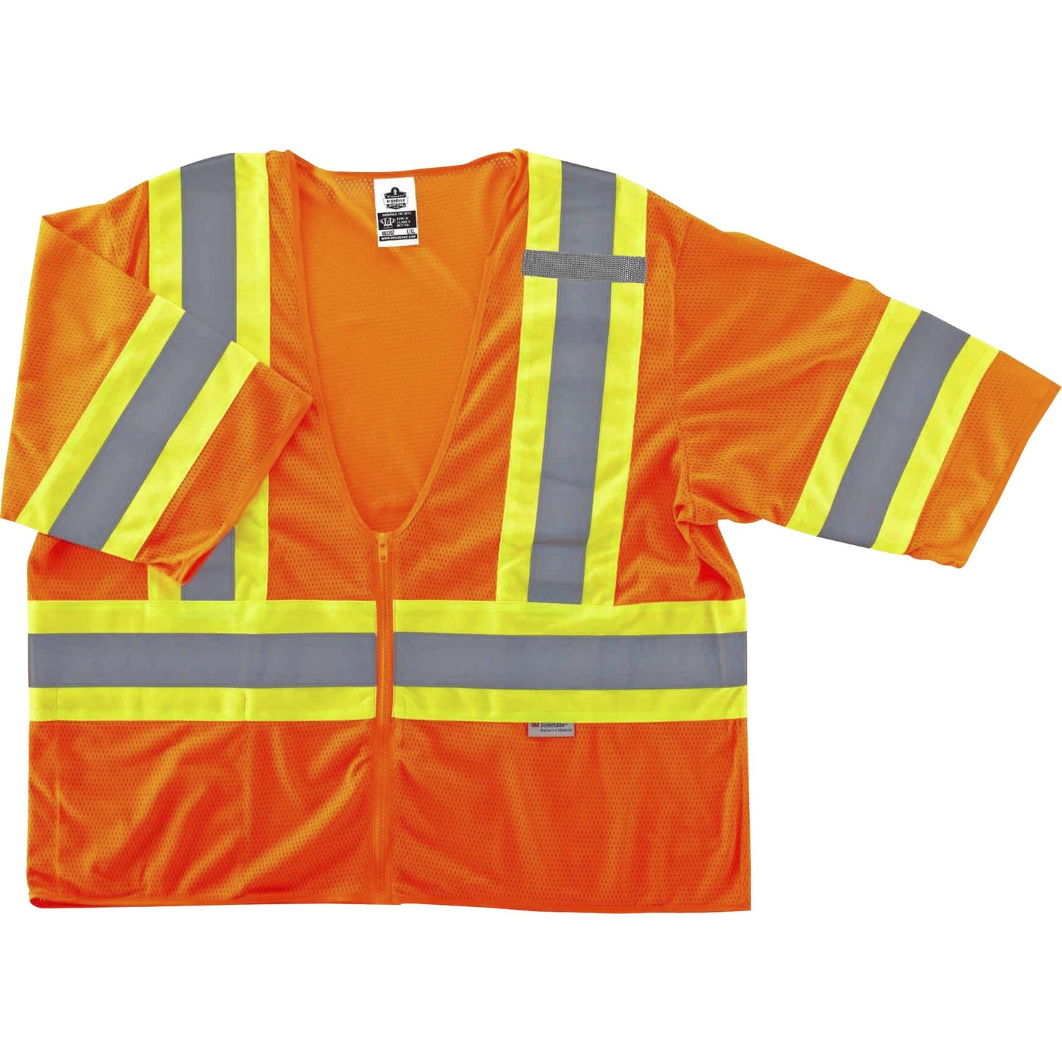 Vest, Two-Tone, Orange
