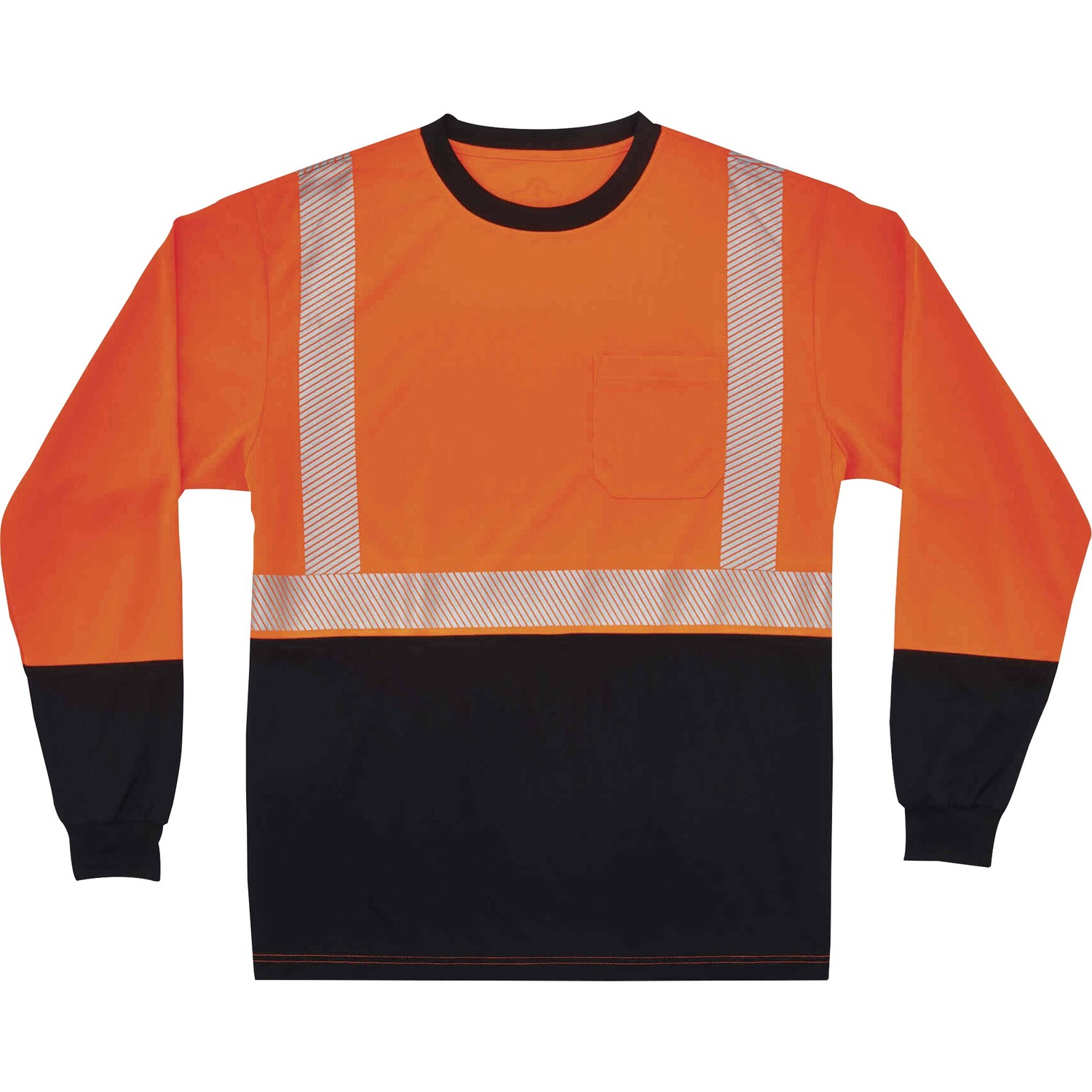 T-Shirt, Long Sleeve, 4X, Orange