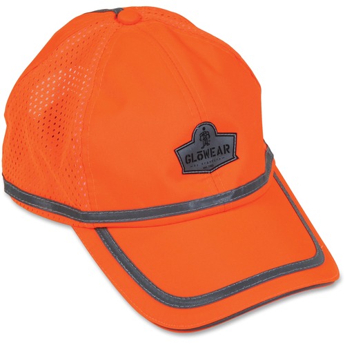 Cap, Baseball, Hi-Vis, Orange