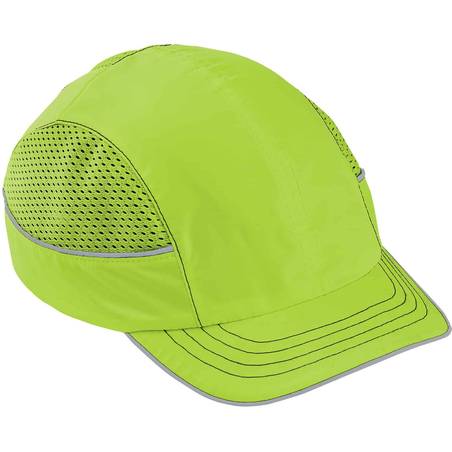 Bump Cap, Short Brim, Lime