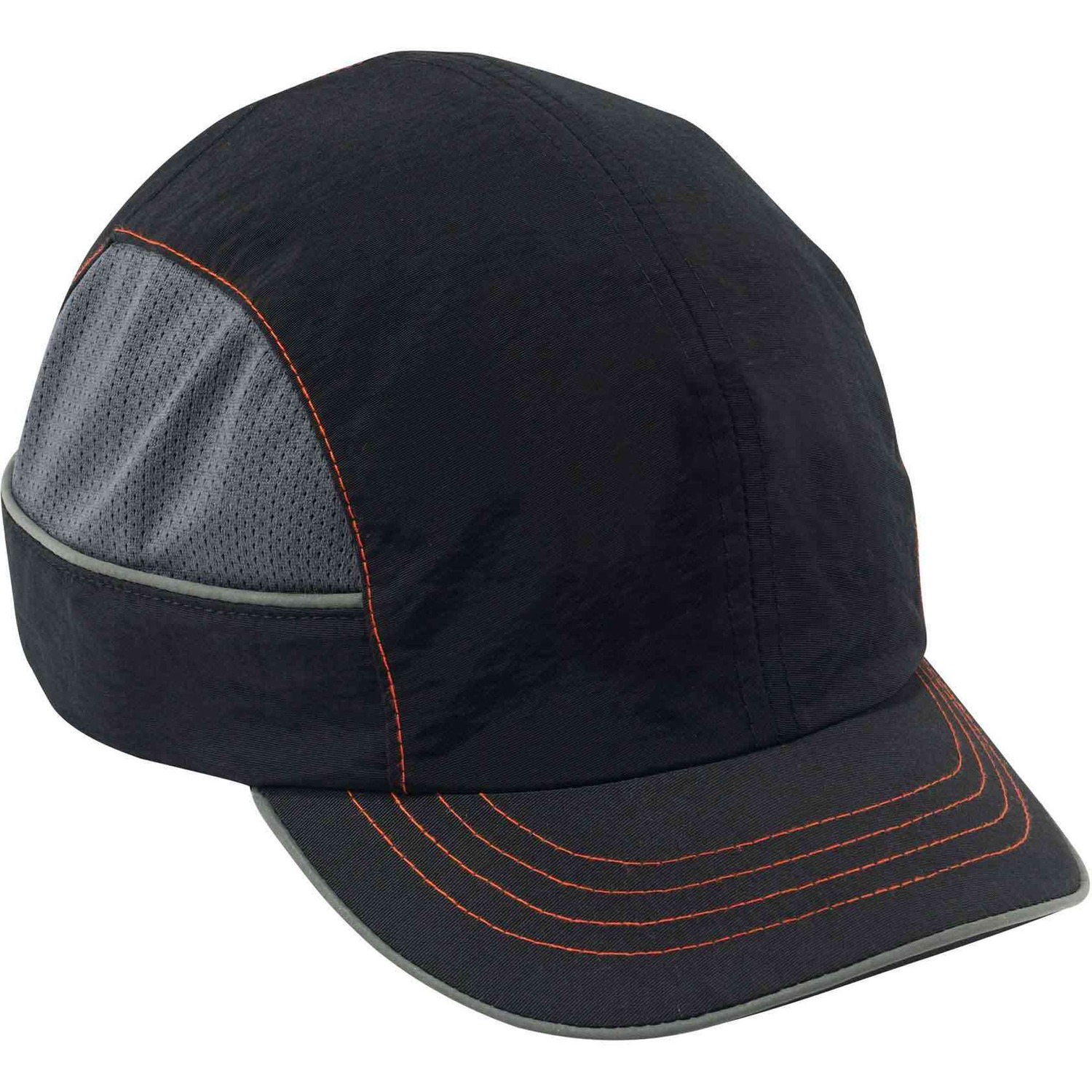 Bump Cap, XL, Short Brim, Black