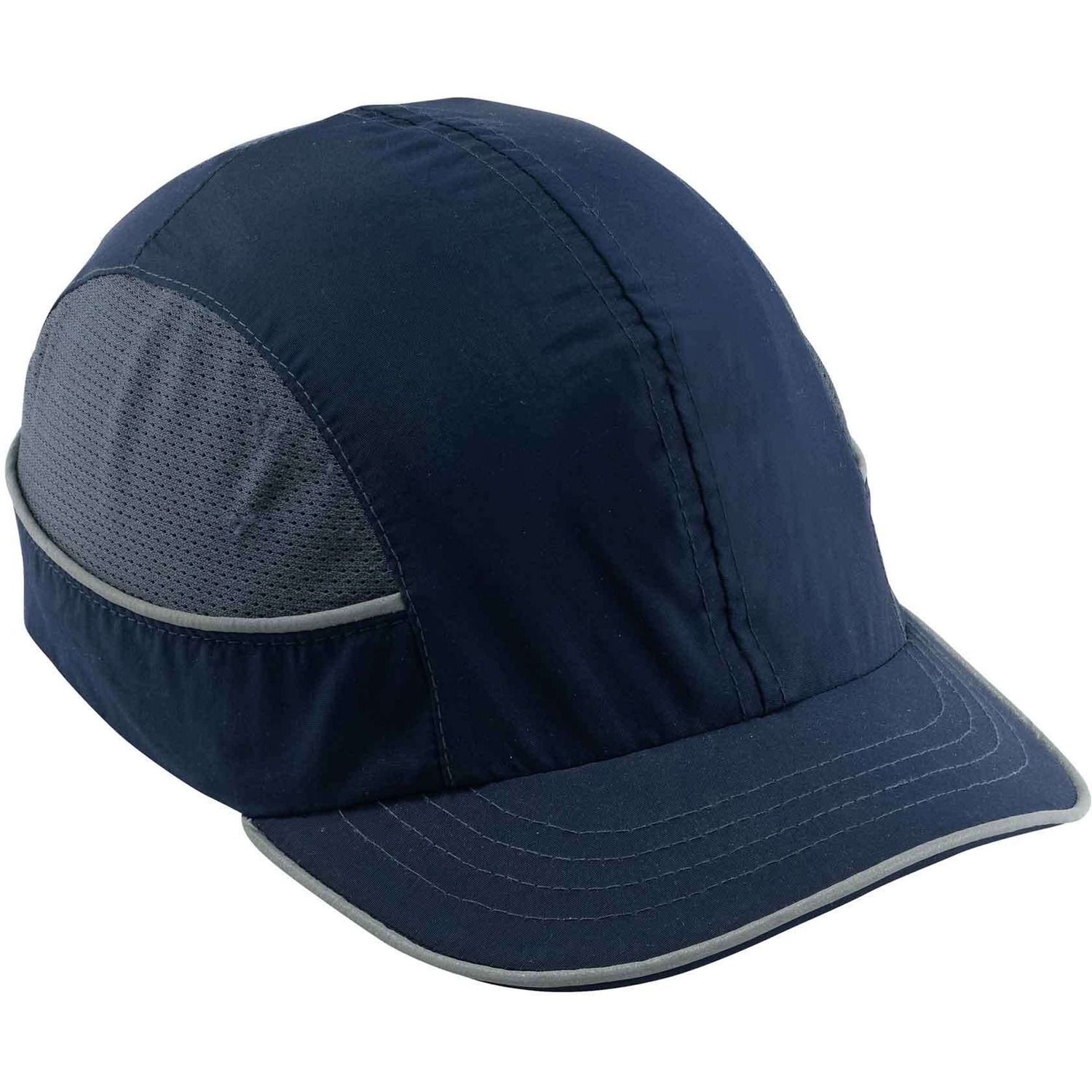 Bump Cap, XL, Short Brim, Navy
