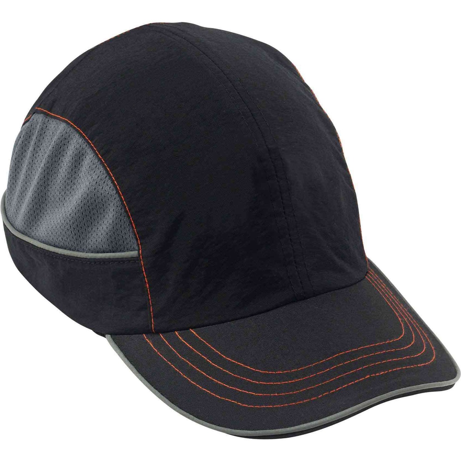Bump Cap, Xl, Long Brim, Black