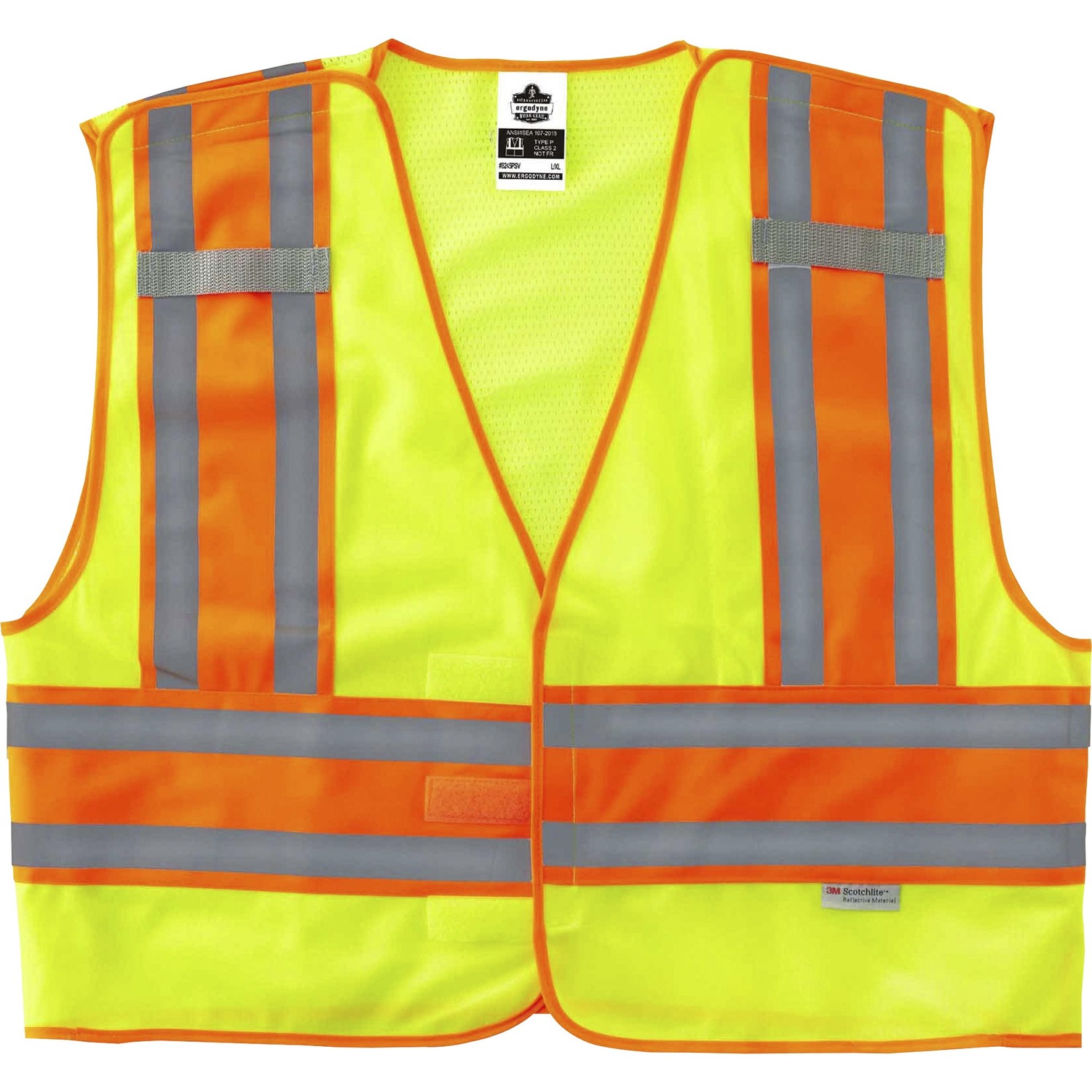 Public Safety Vest, 2X/3X, Lime