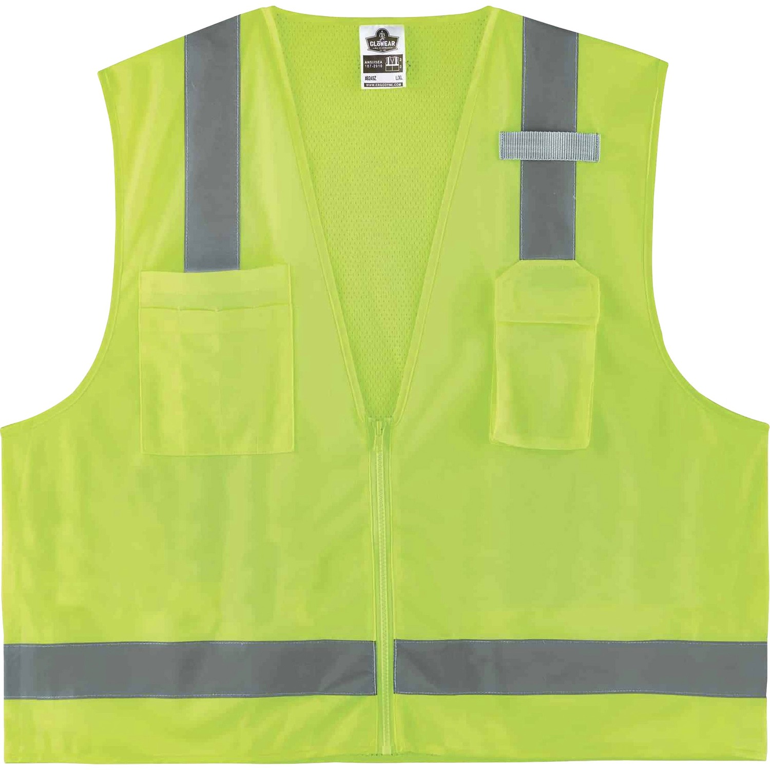 Vest, Surveyors, Extra Small, Lime