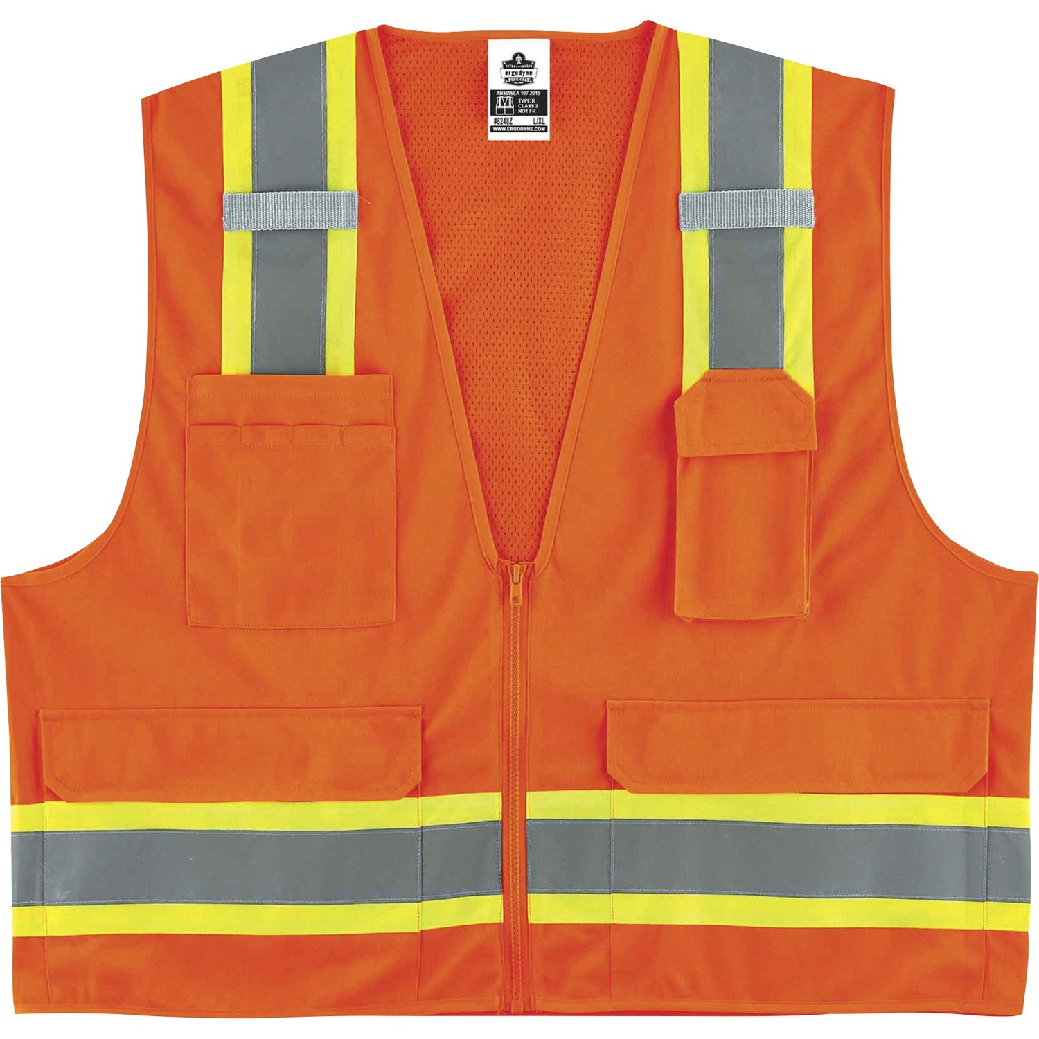 Vest, Surveyors, L/XL, Orange