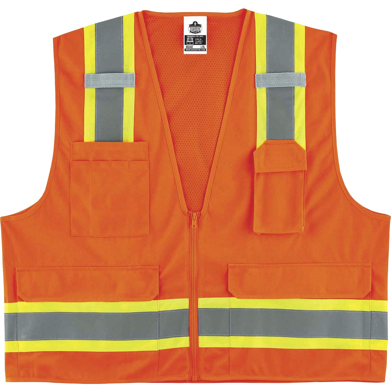 Vest, Surveyors, 2X/3X, Orange