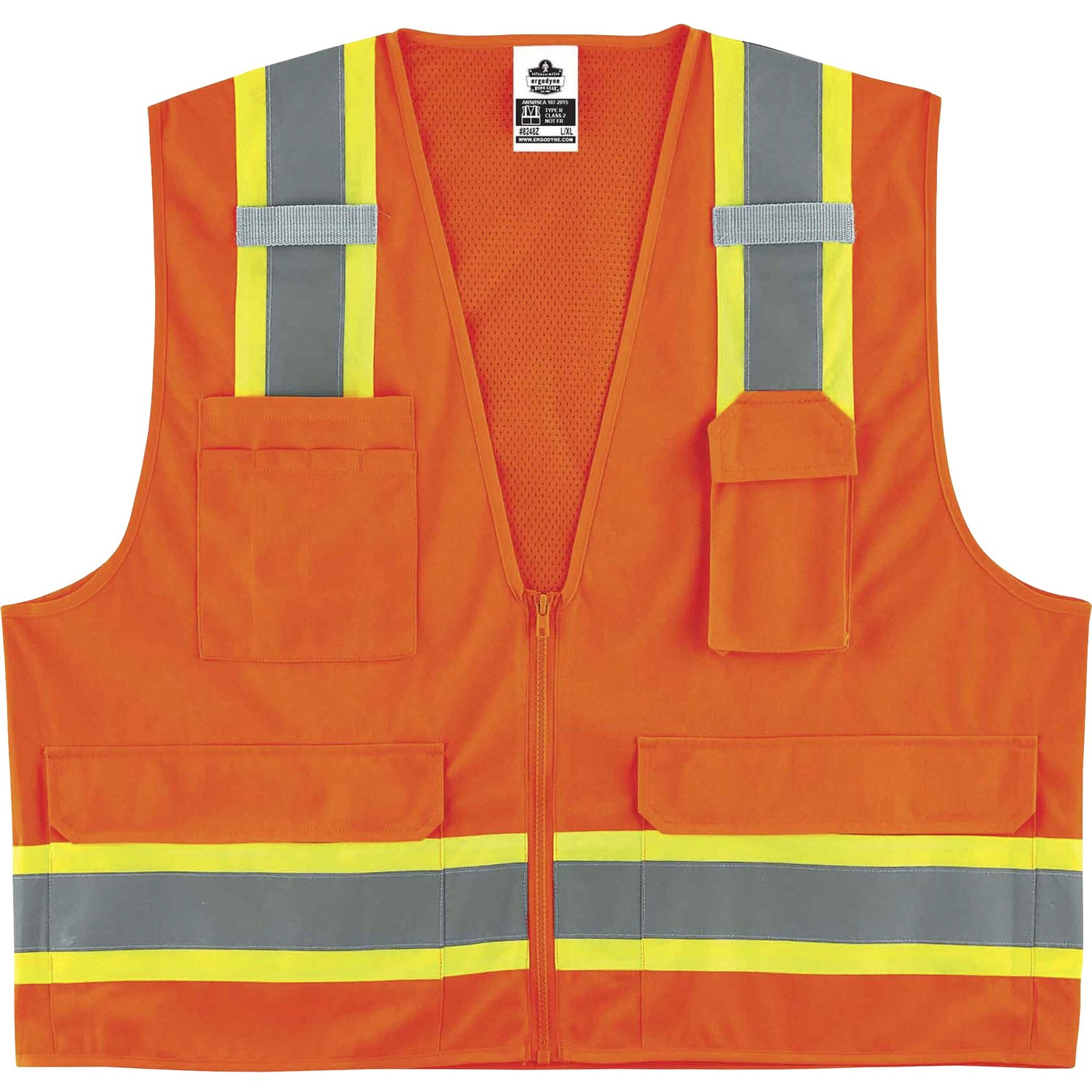 Vest, Surveyors, 4X/5X, Orange