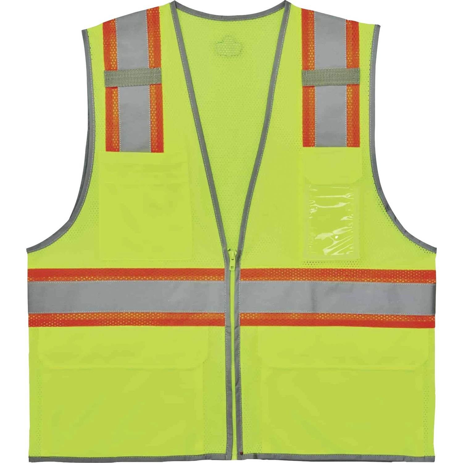 Vest, 2-Tone, Mesh, S/M, Lime