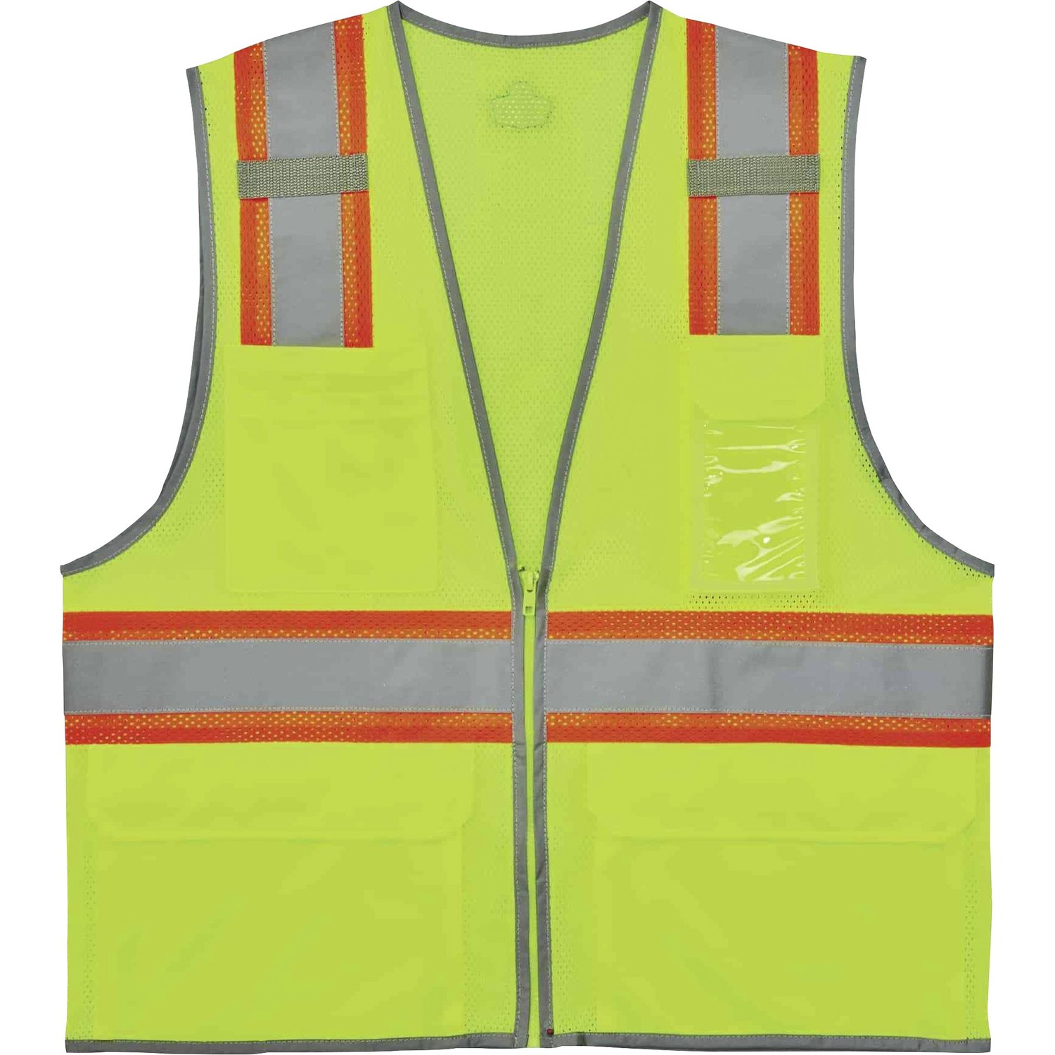 Vest, 2-Tone, Mesh, 4X/5X, Lime