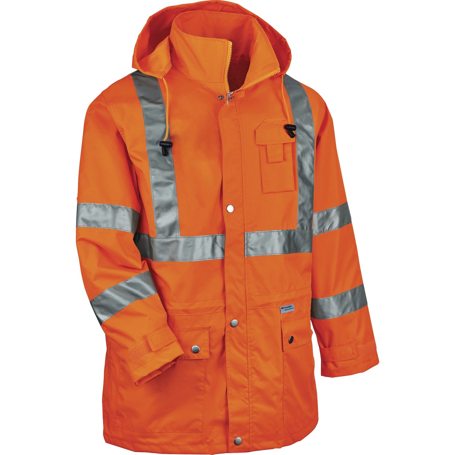 Rain Jacket, 3X, Orange