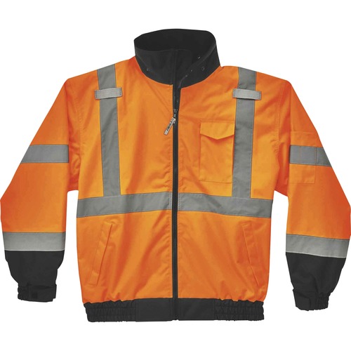Jacket, HV Bomber, 3X, Orange