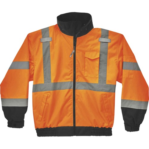 Jacket, HV Bomber, 4X, Orange