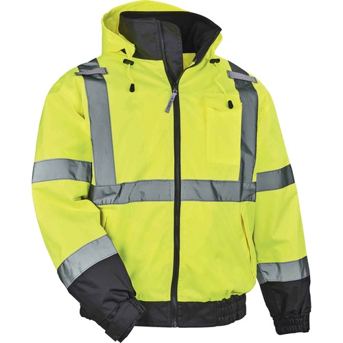 Jacket, HV Bomber, Lime