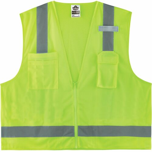 Vest, Econo, Surveyor, Lime, XL