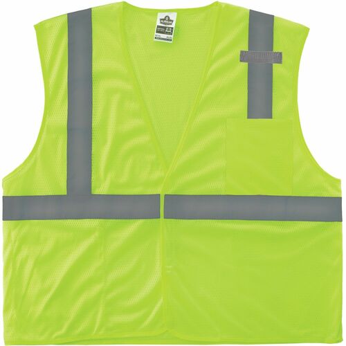 Vest, Econo, Mesh, Hi-Lime, Extra Small