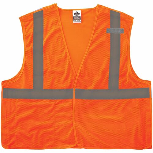 Vest, Breakaway, High Visibility, Orange, L