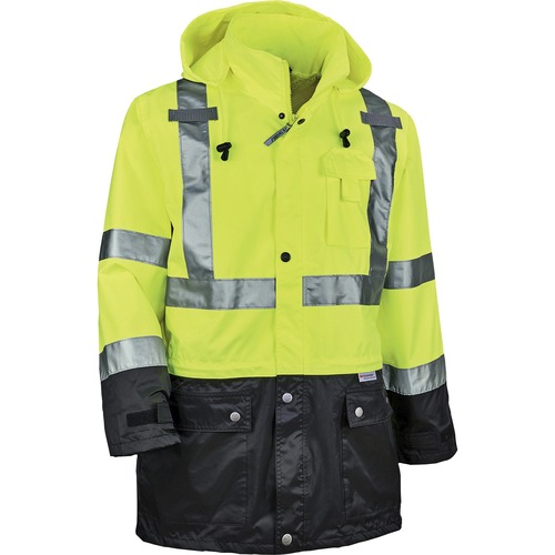 Rain Jacket, L, Lime