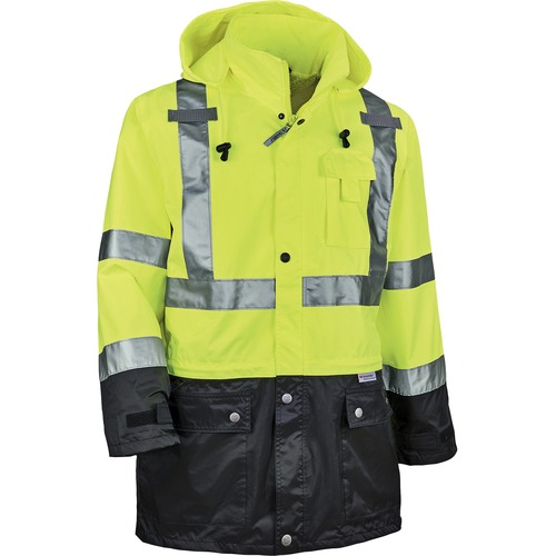 Rain Jacket, 2X, Lime