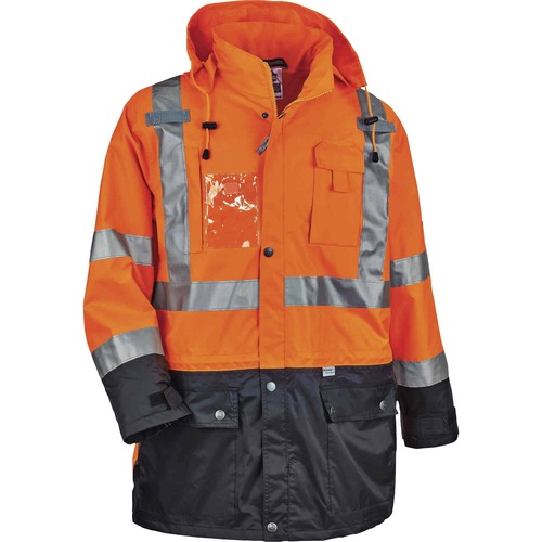 Jacket, Outer Shell, XL, Orange