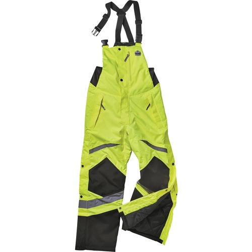Bibs, Insulated, 2X, Lime