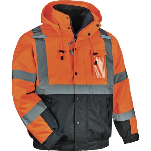 Jacket, HV Bomber, M, Orange