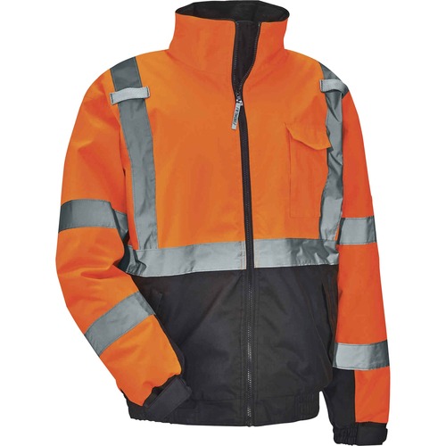Jacket, HV Bomber, 3X, Orange