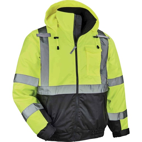 Jacket, HV Bomber, S, Lime