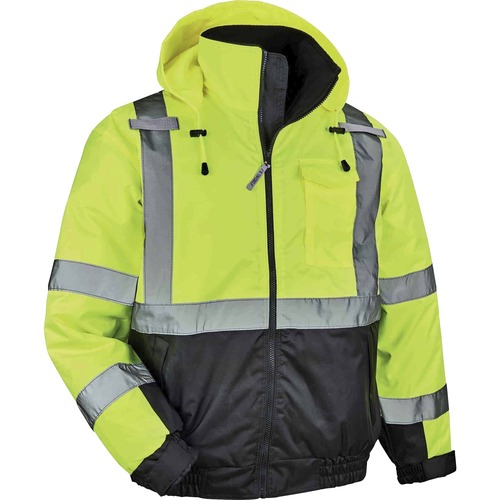 Jacket, HV Bomber, Xl, Lime