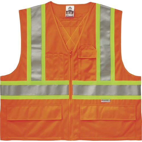 Vest, X-Back, S/M, Orange
