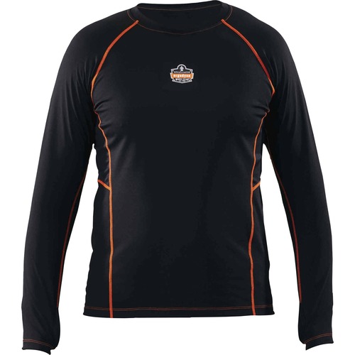 Shirt, Long Sleeve, 2X, Black