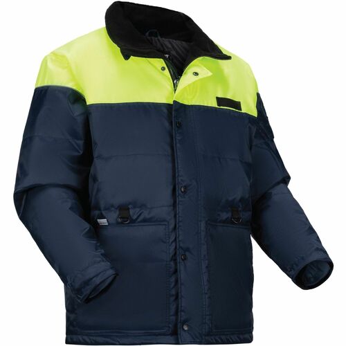 Jacket, Insulated, Navy, 4X