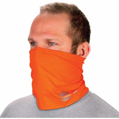 Gaiter, Neck, 2-Layer, Orange, L/XL