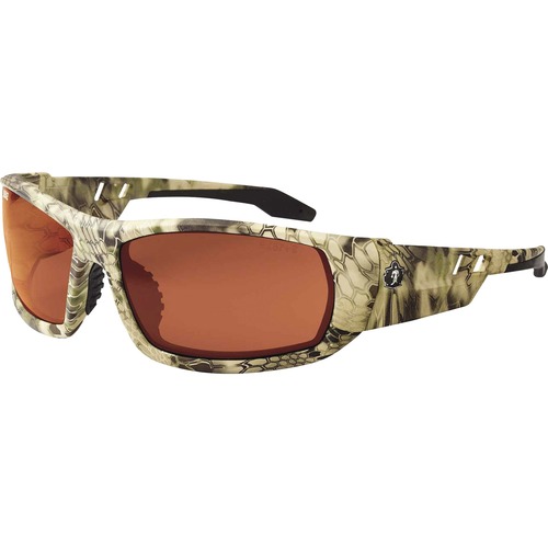 Safety Glasses, Copper, Camo