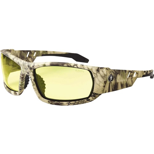 Safety Glasses, Yellow, Camo