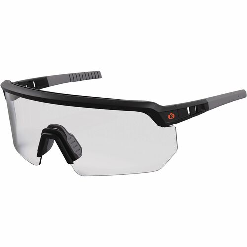 Glasses, Safety, Clear, Black