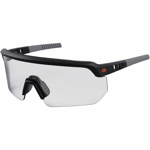 Glasses, Safety, Clear, Black