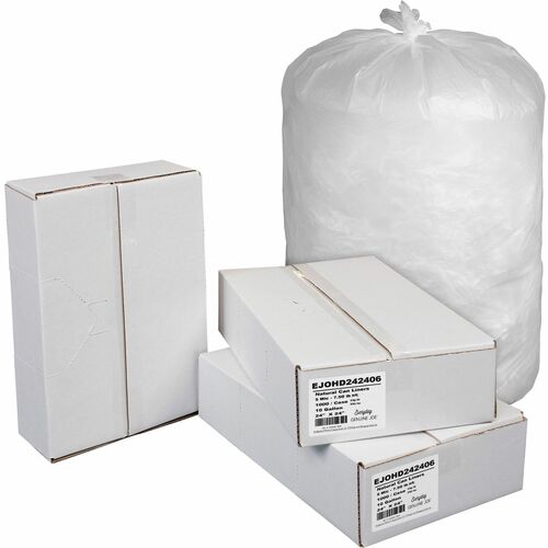 Can Liners, 7-10 Gallon, 5 Micron, 24" x 24", NL 1000/CT