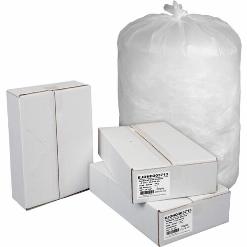 Can Liners, 20-30 Gallon, 11 Mic, 30" x 36", NL 500/CT