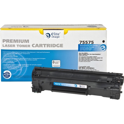 Cartridge, HP CE285A, Black