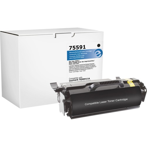 Cartridge, T650H11A, 25K, Black