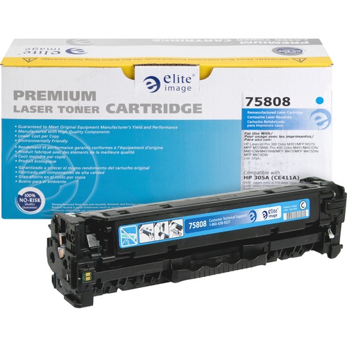 Cartridge, HP CE411A, Cyan, 2.6K