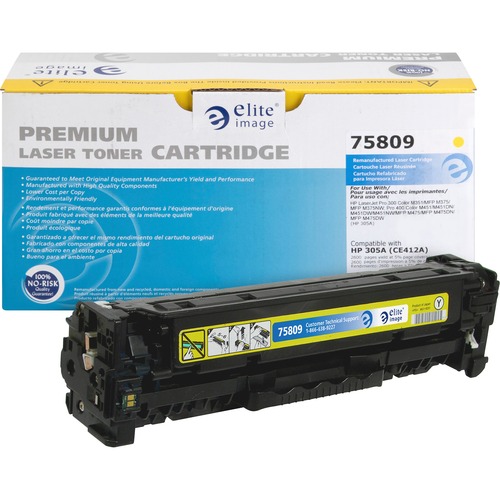 Cartridge, HP CE412A, YW, 2.6K