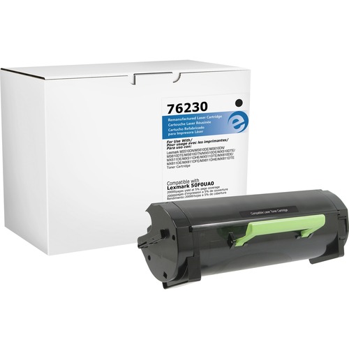 Cartridge, Laser, Lex 50F1U00, Black