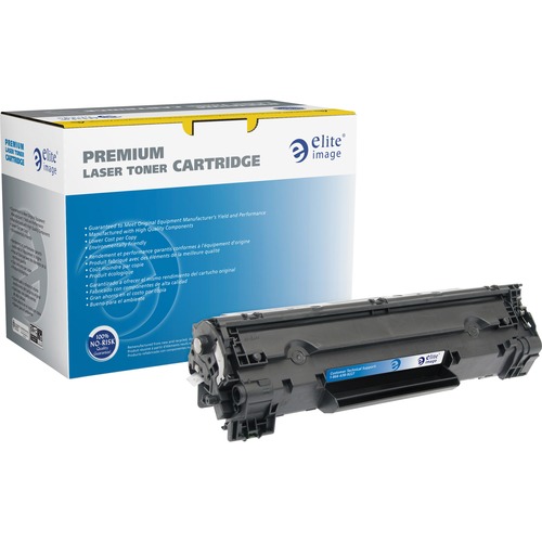 Micr Toner Cartridge, R/ HP CF283X, 2200 Page Yield, Black