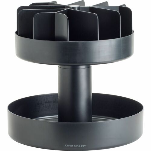Organizer, Snack, 2 Tier, Black